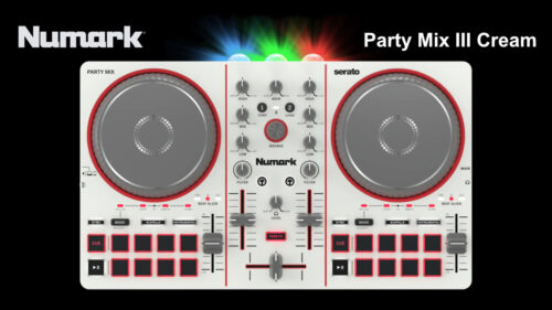 Numark（ヌマーク）のDJコントローラー「Party Mix III」にクリームカラーが登場！