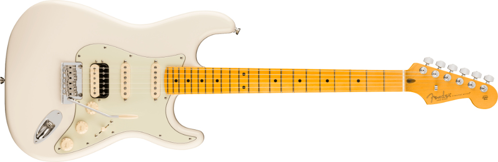 Fender フェンダー American Professional Stratocaster HSS MN Olympic White エレキギター ストラトキャスター