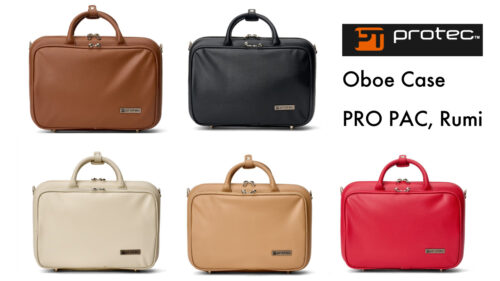 PROTEC（プロテック）から上質な合成皮革を使用したオーボエ用ケース「Rumi PRO PAC RU315」が発売！